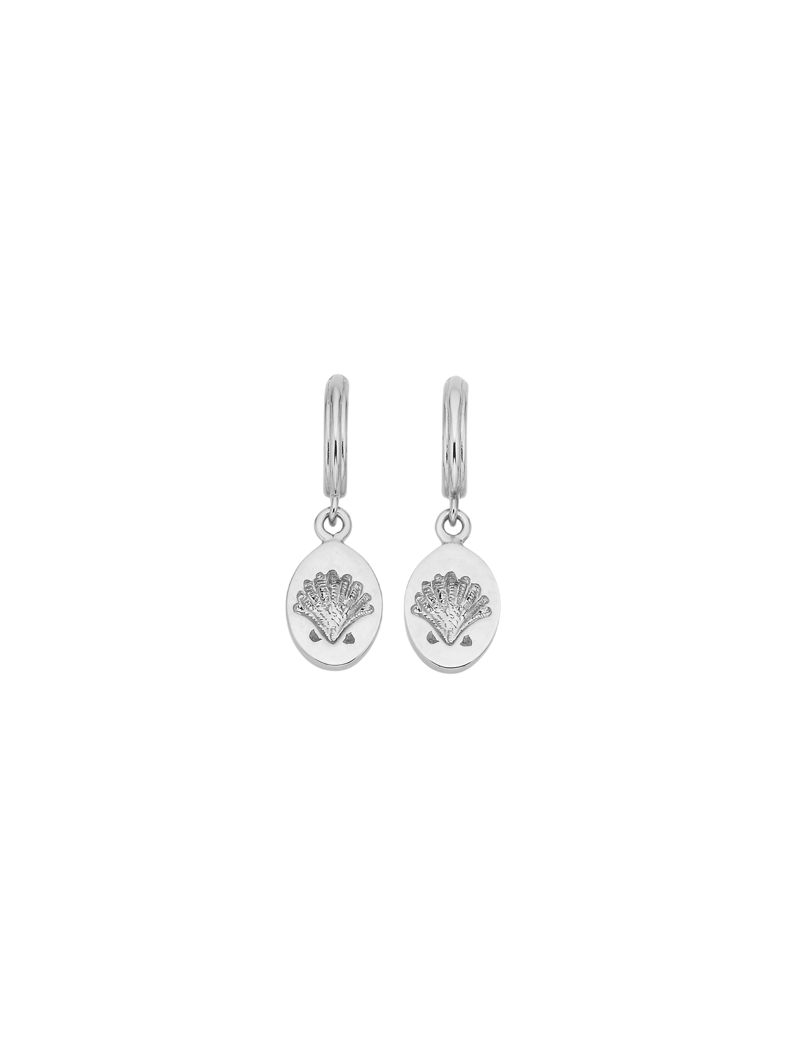Secret society of shell lovers earrings silver